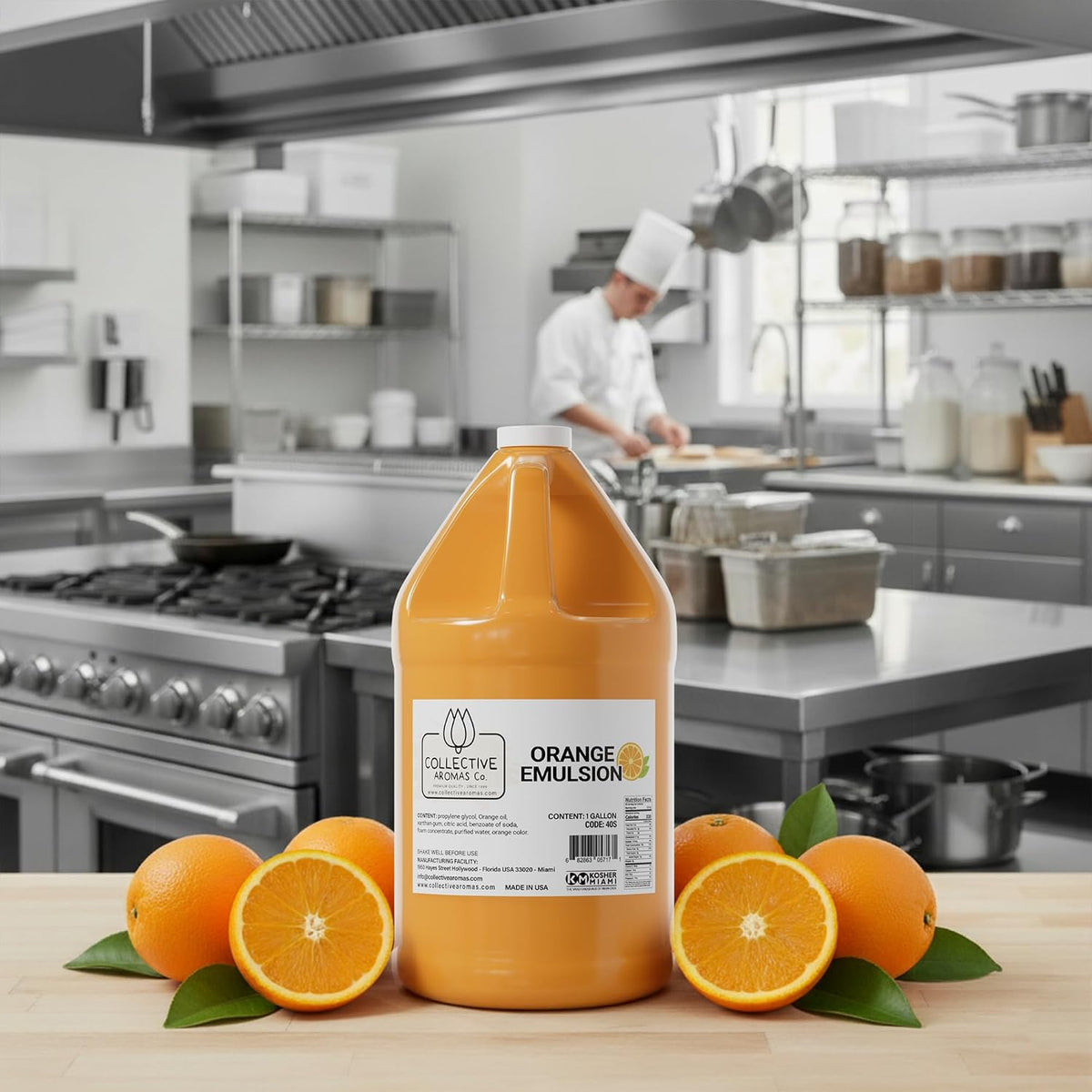 Orange Emulsion for Baking - 1 Gallon